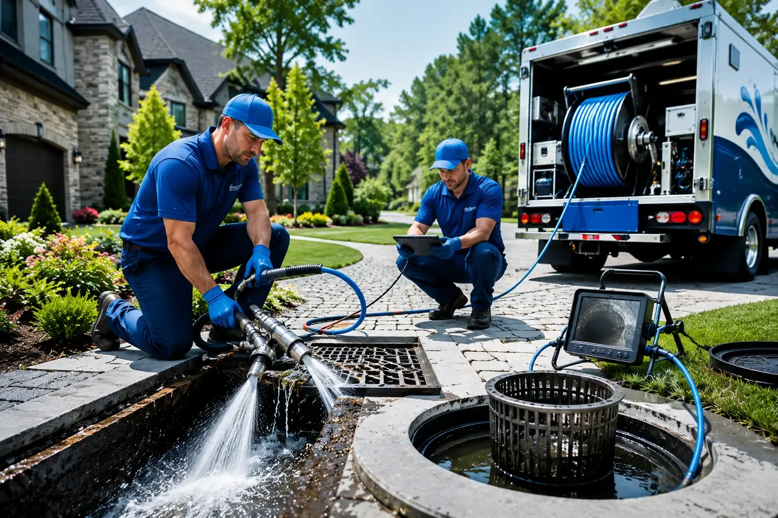 Local outdoor drain cleaning professionals in Silverstreet, SC